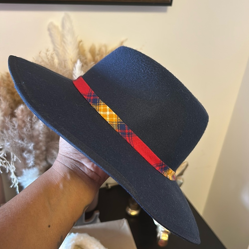 Toddler Navy Blue Fedora Hat